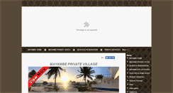 Desktop Screenshot of mayambe.com